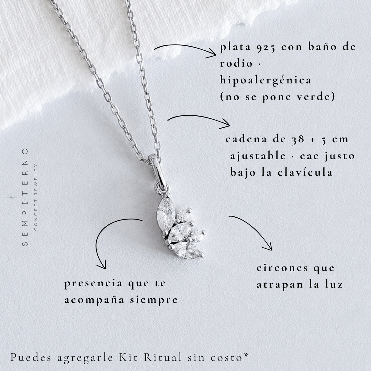 Collar Ángel Plata